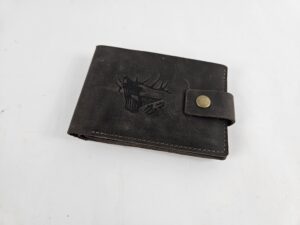 PORTFEL JAGER CIEMNY BRĄZ 2WOLFS